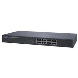 Planet 16端口10/100/1000 RJ45以太网交换机的图片