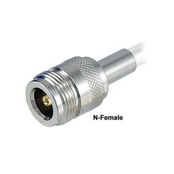 蜂窝/WiFi多频段全向天线，3dBi，黑，带磁性安装底座，N型母头连接器的图片