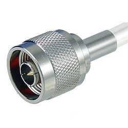 蜂窝/WiFi多频段全向天线，3dBi，黑，带磁性安装底座，N型公头连接器的图片