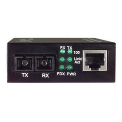 L-com Ethernet Media Converter 10/100TX to 100FX SM SC 25km的图片