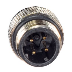 超5类M12 4针D编码SF/UTP工业级线缆，M12公头/RJ45，1米的图片