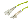 OM5 50/125 多模光纤光缆，双 SC / 双 LC，10.0m，低烟无卤Zipcord 护套的图片