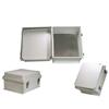 防风雨NEMA 4X外壳，14.0in/35.6cm x 12.0in/30.5cm x 7.0in/17.8cm，带备用铝制安装板的图片