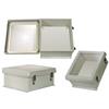 防风雨NEMA 4X外壳，带窗口，12.0in/30.5cm x 10.0in/25.4cm x 5.0in/12.7cm，带备用非金属安装板的图片