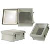 防风雨NEMA 4X外壳，带窗口，12.0in/30.5cm x 10.0in/25.4cm x 5.0in/12.7cm，带备用铝制安装板的图片