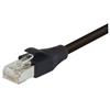 Category 6a Double Shielded Outdoor High Flex Ethernet Cable PUR , RJ45 / RJ45, BLK, 10.0ft的图片