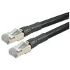 Cat6 Shielded Outdoor Patch Cable, RJ45/RJ45, Black, 150.0 ft的图片